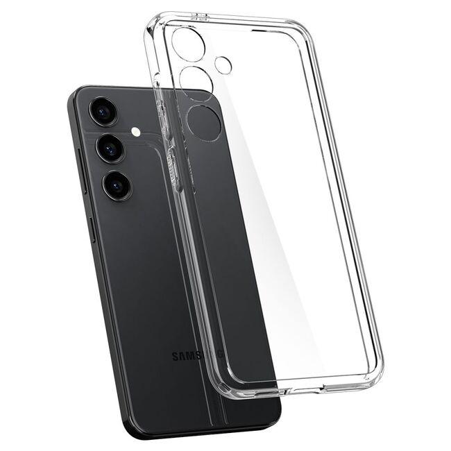 Husa premium pentru  Samsung Galaxy S24 FE Spigen - Ultra Hybrid - Transparent