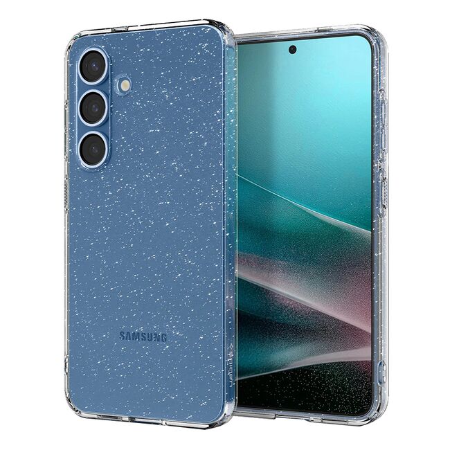 Husa premium pentru  Samsung Galaxy S25+ Spigen - Liquid Crystal - Slipici