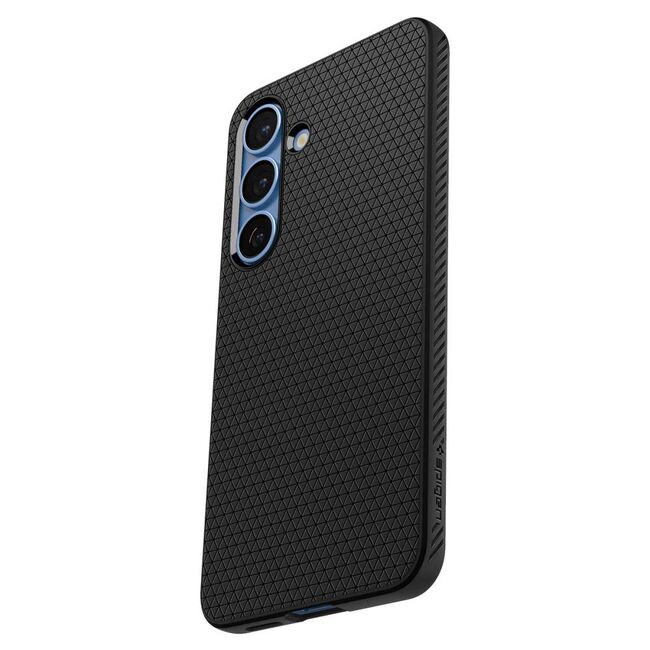 Husa premium pentru  Samsung Galaxy S25 Spigen - Liquid Air - Negru mat