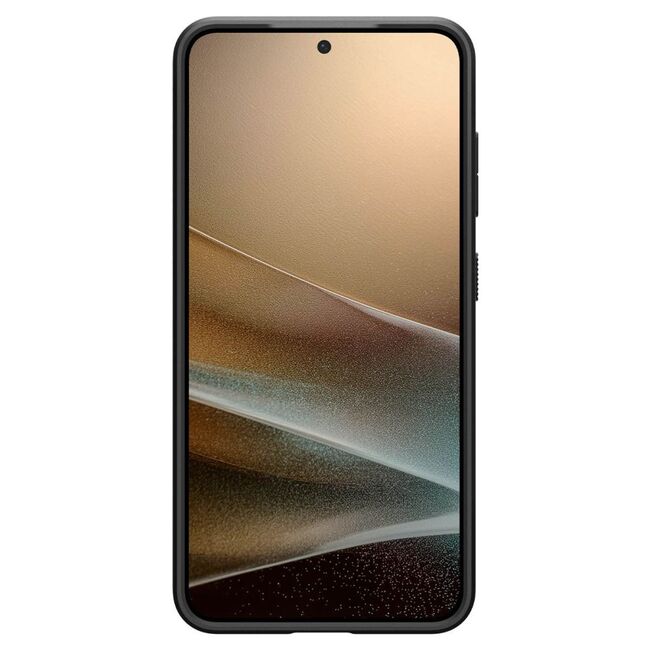 Husa premium pentru  Samsung Galaxy S25 Spigen - Liquid Air - Negru mat