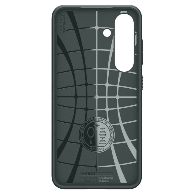 Husa premium pentru  Samsung Galaxy S25 Spigen - Liquid Air - Verde inchis