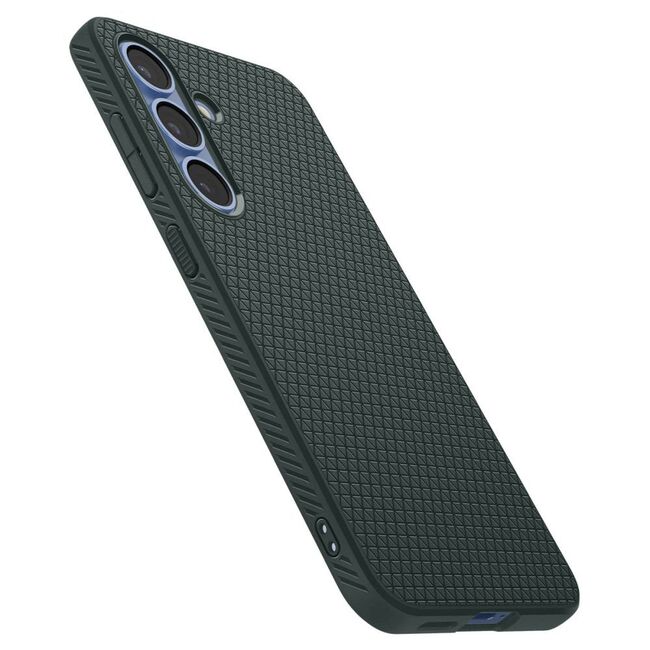 Husa premium pentru  Samsung Galaxy S25 Spigen - Liquid Air - Verde inchis