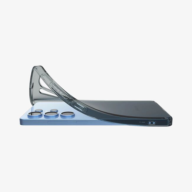 Husa premium pentru  Samsung Galaxy S25 Ultra Spigen - Liquid Crystal - Space grey