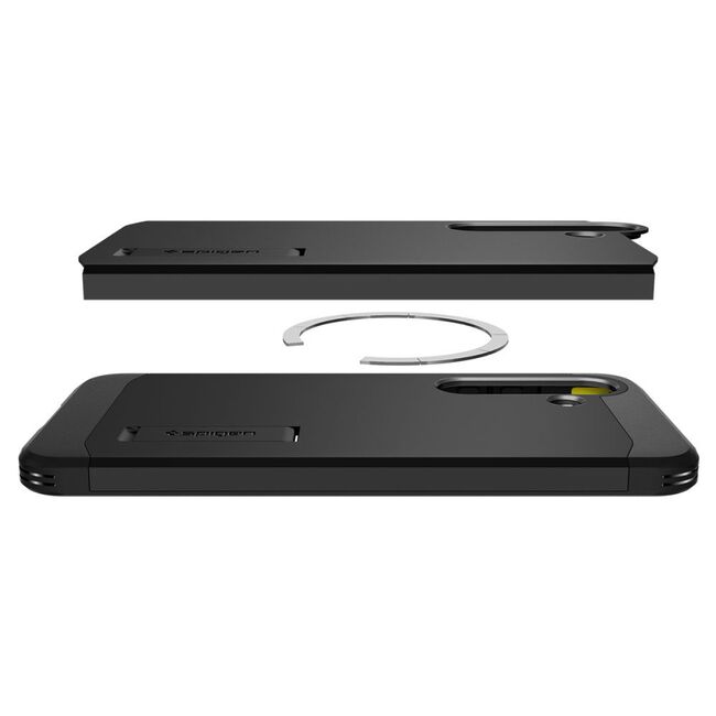 Husa premium pentru  Samsung Galaxy S25 Spigen - Tough Armor MagSafe - Negru