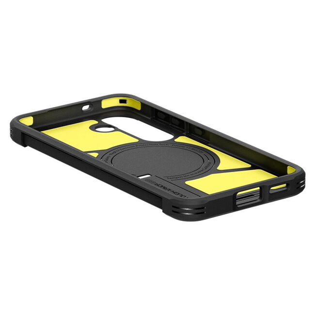Husa premium pentru  Samsung Galaxy S25 Spigen - Tough Armor MagSafe - Negru