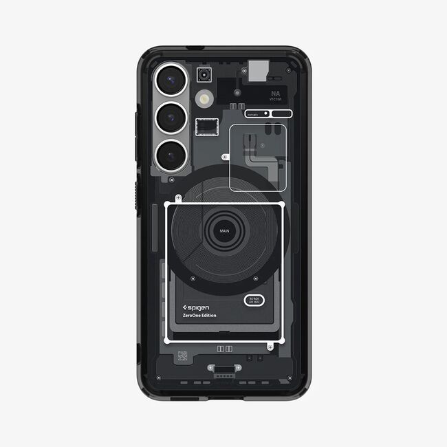 Husa premium pentru  Samsung Galaxy S25 Spigen - Ultra Hybrid Zero One MagSafe - Negru