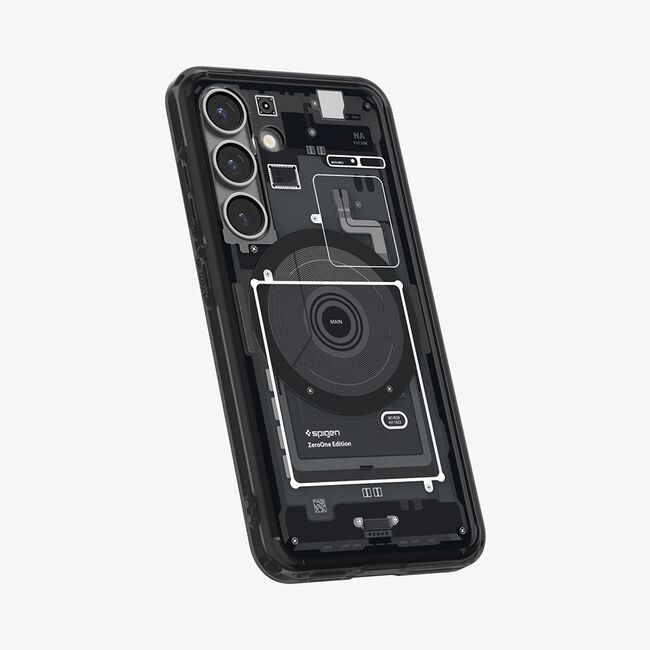 Husa premium pentru  Samsung Galaxy S25 Spigen - Ultra Hybrid Zero One MagSafe - Negru