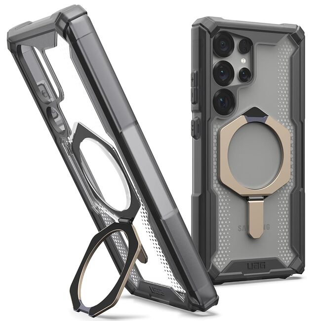 Husa Samsung Galaxy S25 Ultra UAG Plasma XTE MagSafe, Ash Titanium