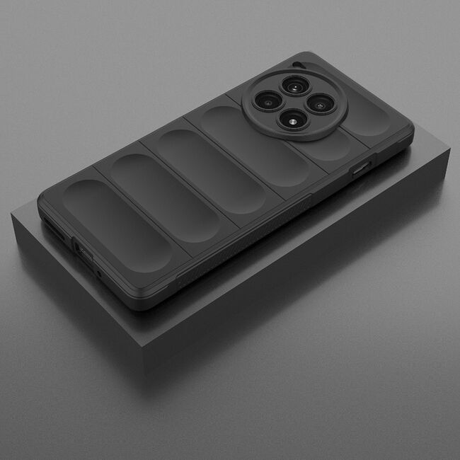 Husa pentru  OnePlus 13R Liquid Silicone, Microfibre Lining, Non-Slip Airbag Design, Albastru