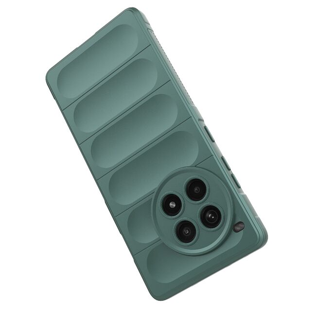 Husa pentru  OnePlus 13R Liquid Silicone, Microfibre Lining, Non-Slip Airbag Design, Bordeaux