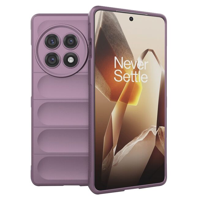 Husa pentru  OnePlus 13R Liquid Silicone, Microfibre Lining, Non-Slip Airbag Design, Mov