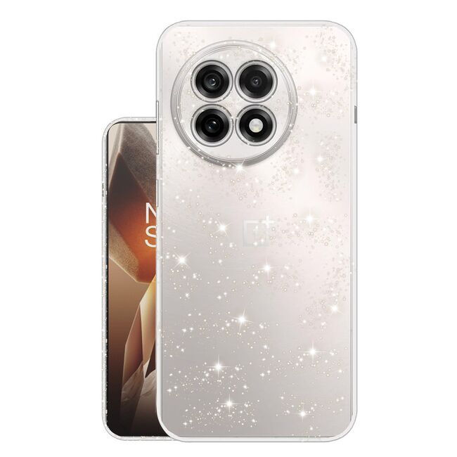 Husa pentru  OnePlus 13R cu sclipici Liquid Crystal Glitter, Sclipici