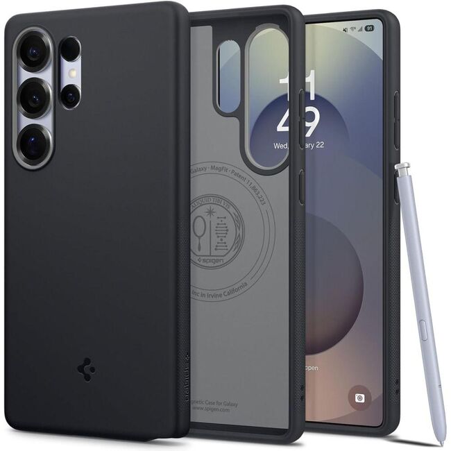 Husa pentru  Samsung Galaxy S25 Ultra Spigen - Caseology Nano Pop MagSafe - Negru royal