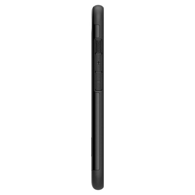 Husa pentru  iPhone 16e Spigen - Slim Armor MagSafe - Negru royal