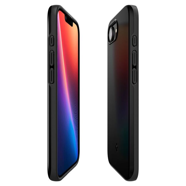 Husa pentru  iPhone 16e Spigen - Thin Fit MagSafe - Negru denim