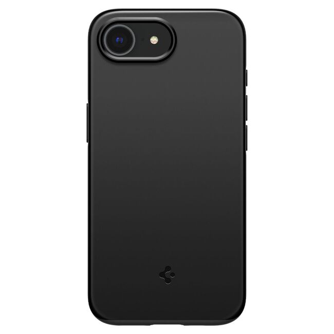 Husa pentru  iPhone 16e Spigen - Thin Fit MagSafe - Negru denim