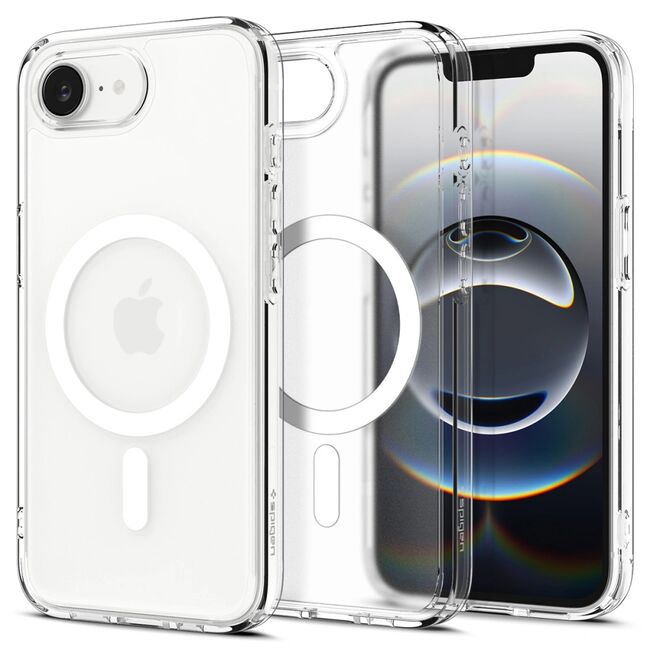 Husa pentru  iPhone 16e Spigen - Ultra Hybrid MagSafe - Ice