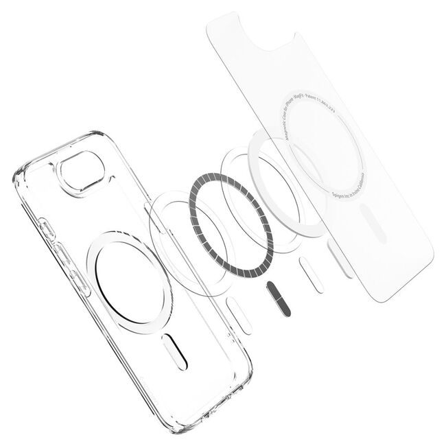 Husa pentru  iPhone 16e Spigen - Ultra Hybrid MagSafe - Ice