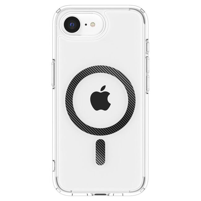 Husa pentru  iPhone 16e Spigen - Ultra Hybrid MagSafe - Transparent