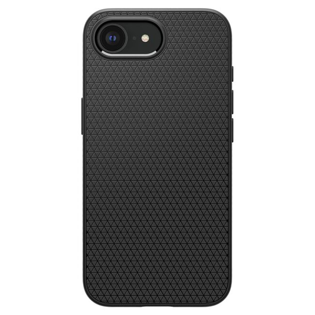 Husa premium pentru  iPhone 16e Spigen - Liquid Air - Negru