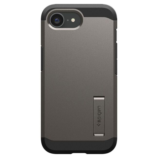 Husa premium pentru  iPhone 16e Spigen - Tough Armor MagSafe - Gunmetal