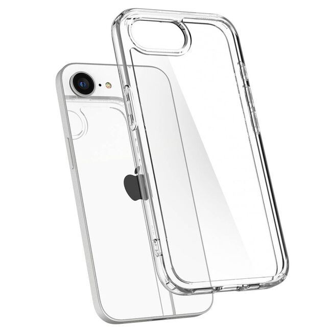 Husa premium pentru  iPhone 16e Spigen - Ultra Hybrid - Transparent
