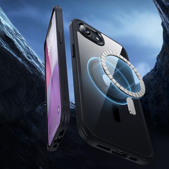 Husa premium pentru  iPhone 16e compatibila MagSafe ESR - Classic Hybrid HaloLock - Clear