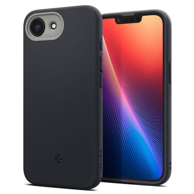 Husa pentru iPhone 16e Spigen - Caseology Nano Pop MagSafe - negru
