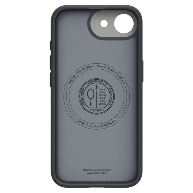 Husa pentru iPhone 16e Spigen - Caseology Nano Pop MagSafe - negru
