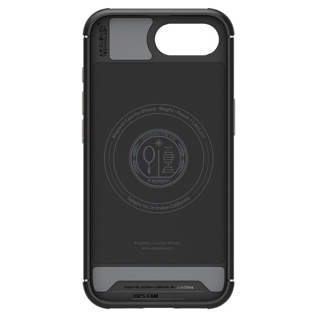Husa pentru iPhone 16e Spigen - Core Armor MagSafe - negru mat