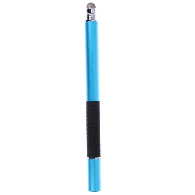 Stylus Pen Universal 2 in 1 – Precizie și Confort pentru Desen și Scris, pentru telefoane si tablete, compatibil Android si iOS - albastru
