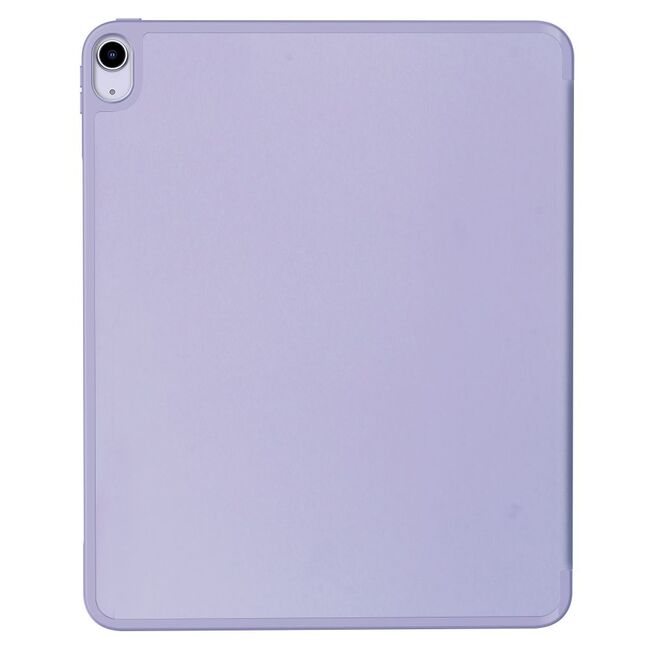 Husa pentru Apple iPad Air 13 2025 / 2024 M3, M2 Soft Shell tip stand, functie sleep / wake-up si slot pentru stylus, protectie 360 - lavanda
