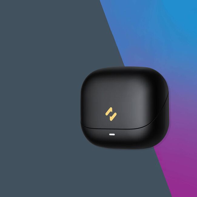 Casti True Wireless Bluetooth, ANC Havit TW906 Pro, roz