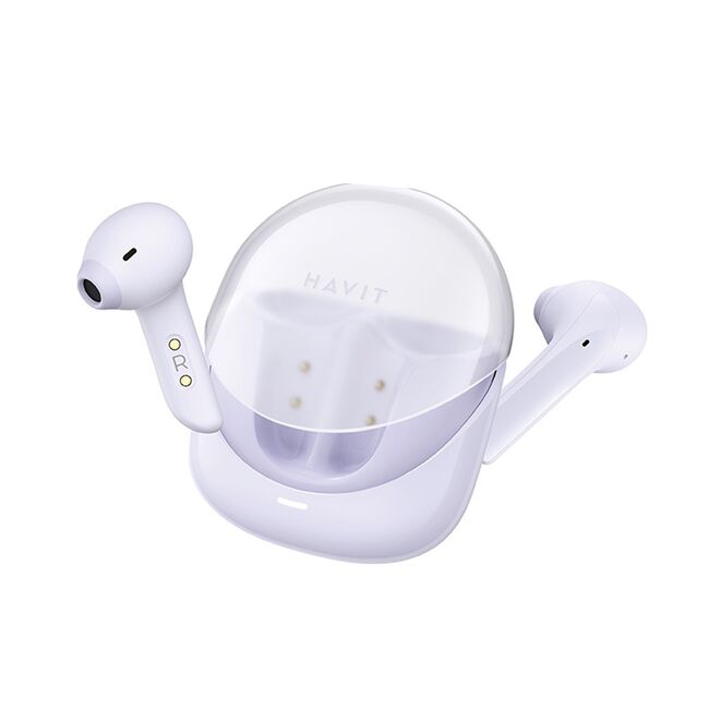 Casti gaming in-ear TWS Bluetooth Havit Modern Buds TW974, mov