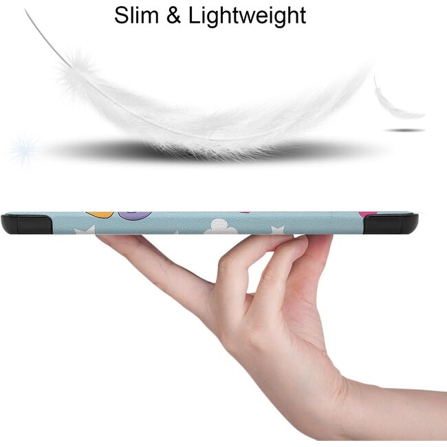 Husa pentru iPad 11 2025 tip stand functie sleep/wake-up, protectie 360 - unicorn
