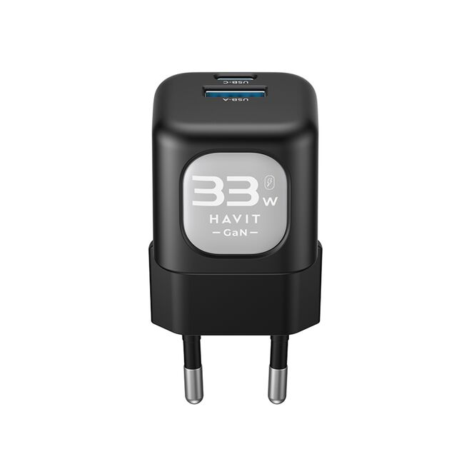 Incarcator priza USB Type-C 33W GaN Havit UC230 EU, roz
