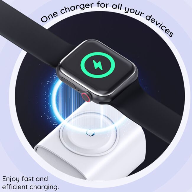 Incarcator priza 1 x USB, 1 x USB Type-C, Wireless Watch Havit 22W UC132 EU, negru