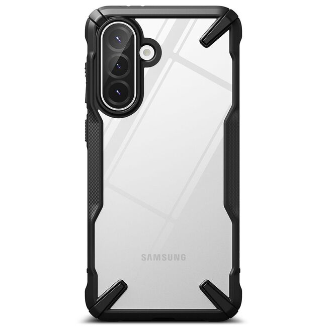 Husa pentru Samsung Galaxy A56 / A36 Ringke Fusion X - transparent / negru