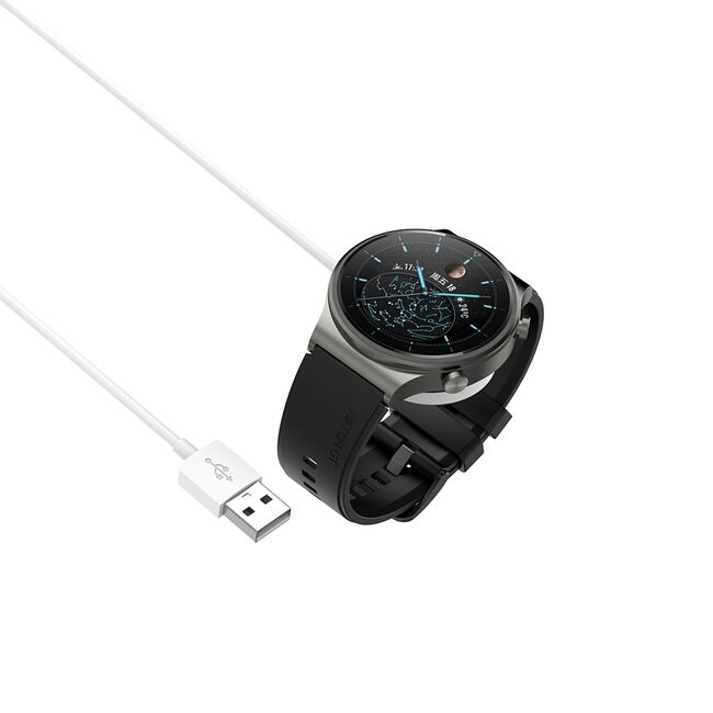Incarcator Wireless SmartWatch - pentru Huawei Watch GT5 Pro / GT5 / 4 / 4 Pro / Ultimate/ GT3 SE/ / GT 3 / GT 2 Pro/ Magic Watch / Buds, 10W - Alb