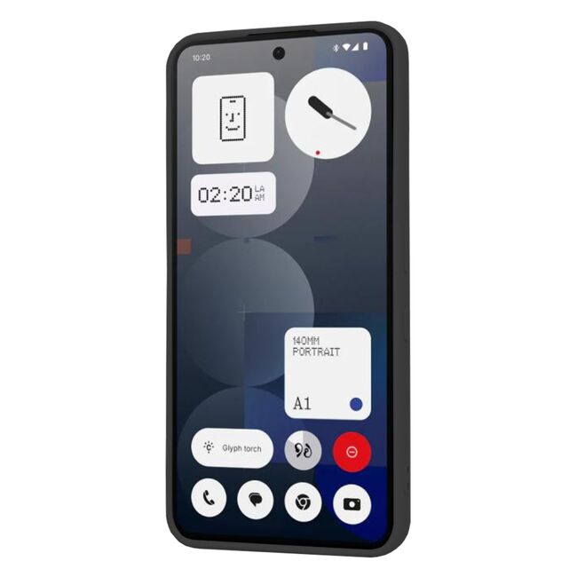 Husa pentru  Nothing Phone (3a) Pro Liquid Silicone, subțire, captusita cu microfibra, anti amprentă, protectie cameră foto, Negru