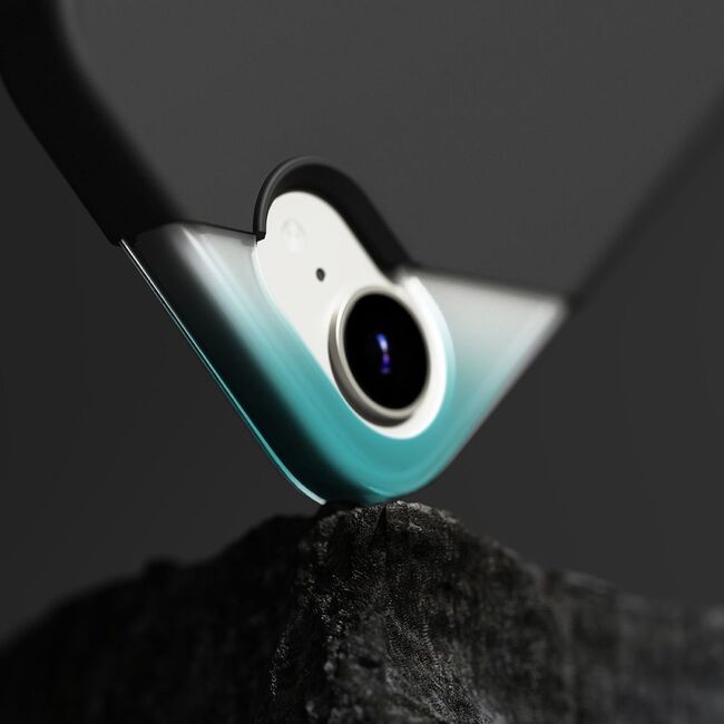 Husa pentru  iPhone 16e Ringke - Silicone Magnetic MagSafe - Negru