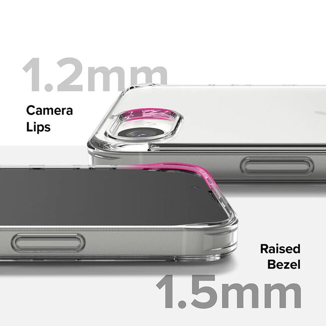 Husa pentru  iPhone 16e Ringke Fusion - Transparent mat