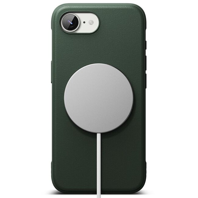 Husa pentru  iPhone 16e Ringke Onyx Magsafe - Verde