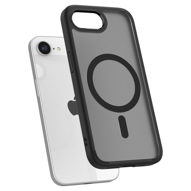 Husa pentru  iPhone 16e Spigen - Ultra Hybrid MagSafe - Negru mat