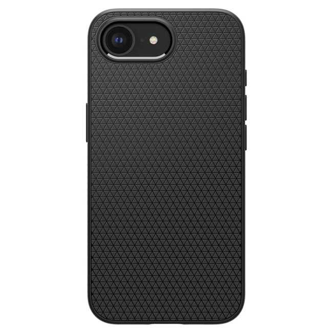 Husa premium pentru  iPhone 16e Spigen - Liquid Air Magsafe - Negru