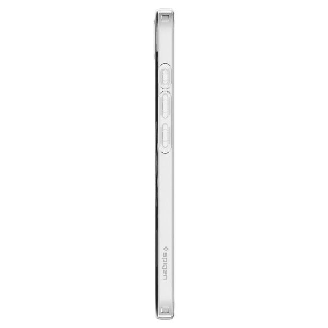Husa premium pentru  iPhone 16e Spigen - Liquid Crystal Magsafe - Transparent