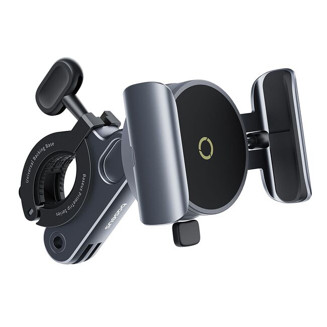 Suport bicicleta pentru telefon magnetic Baseus Magnetic Clip-On, Screw Lock, Panel&Clamps, C40569000121-00
