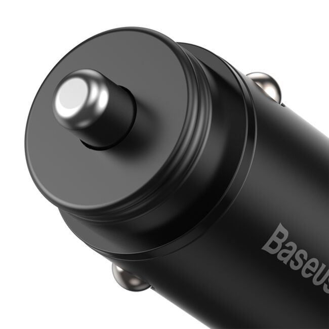 Incarcator auto bricheta Type-C, USB, PPS 30W, Baseus, CCALL-BS01, negru