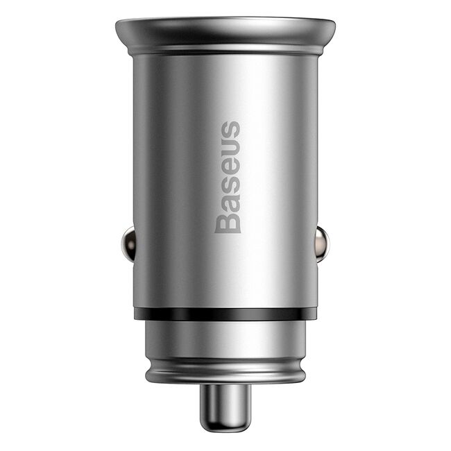 Incarcator auto bricheta Type-C, USB, PPS 30W, Baseus, CCALL-BS0S, argintiu
