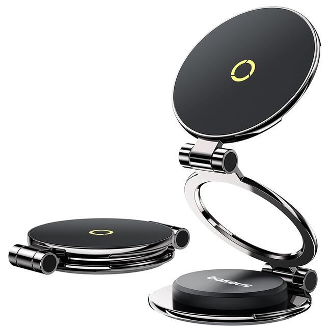 Suport telefon auto pentru bord cu magnet 360°, pliabil Baseus, C40172900121-00